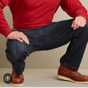 Duluth Trading Co Ballroom Double Flex Jeans 36 X 32 Slim Fit